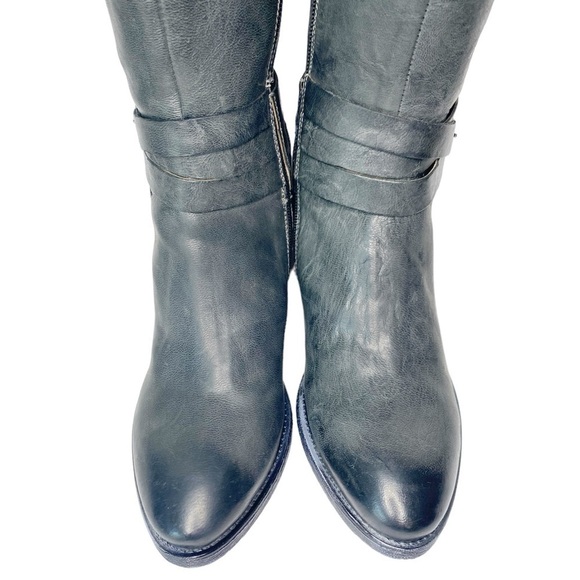 Roan by BedStu Garner Gray Leather Riding Boots Size 7 - Picture 4 of 15